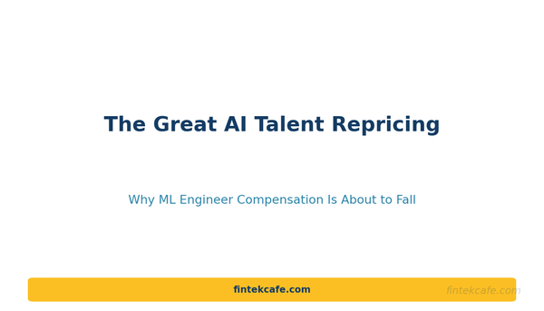 The Great AI Talent Repricing: Why ML Engineer Compensation Is About to Fall